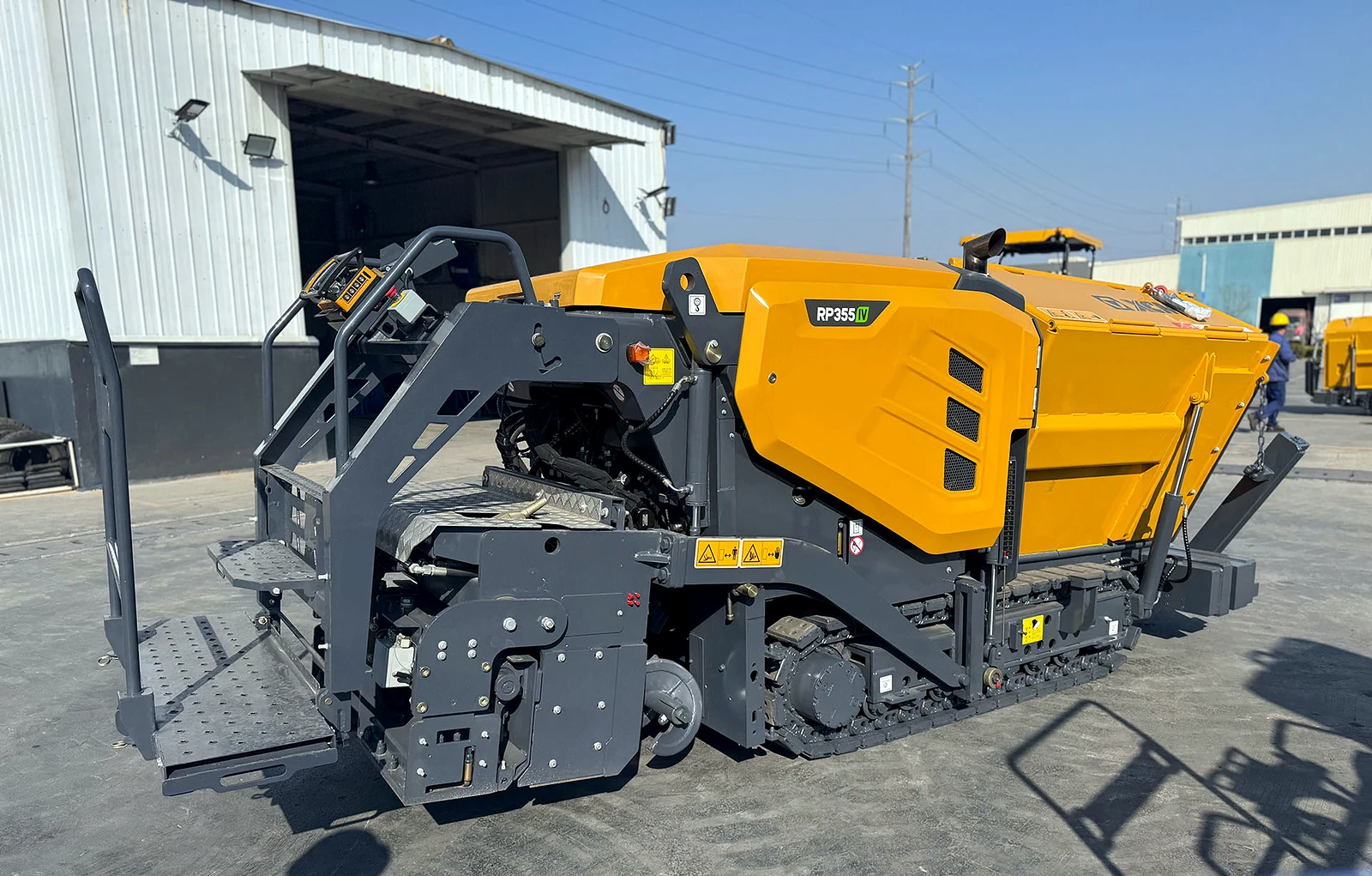 RP355 paver control console