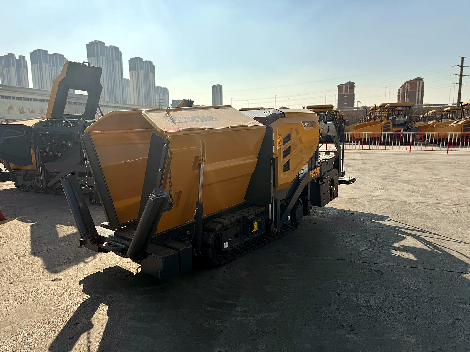 RP355 paver rear view